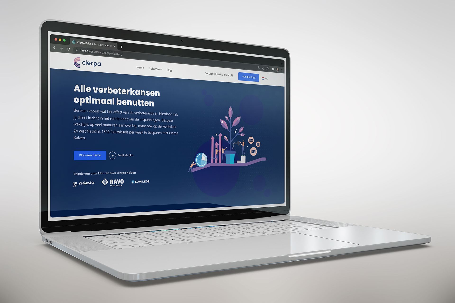 een laptop met een blauw scherm