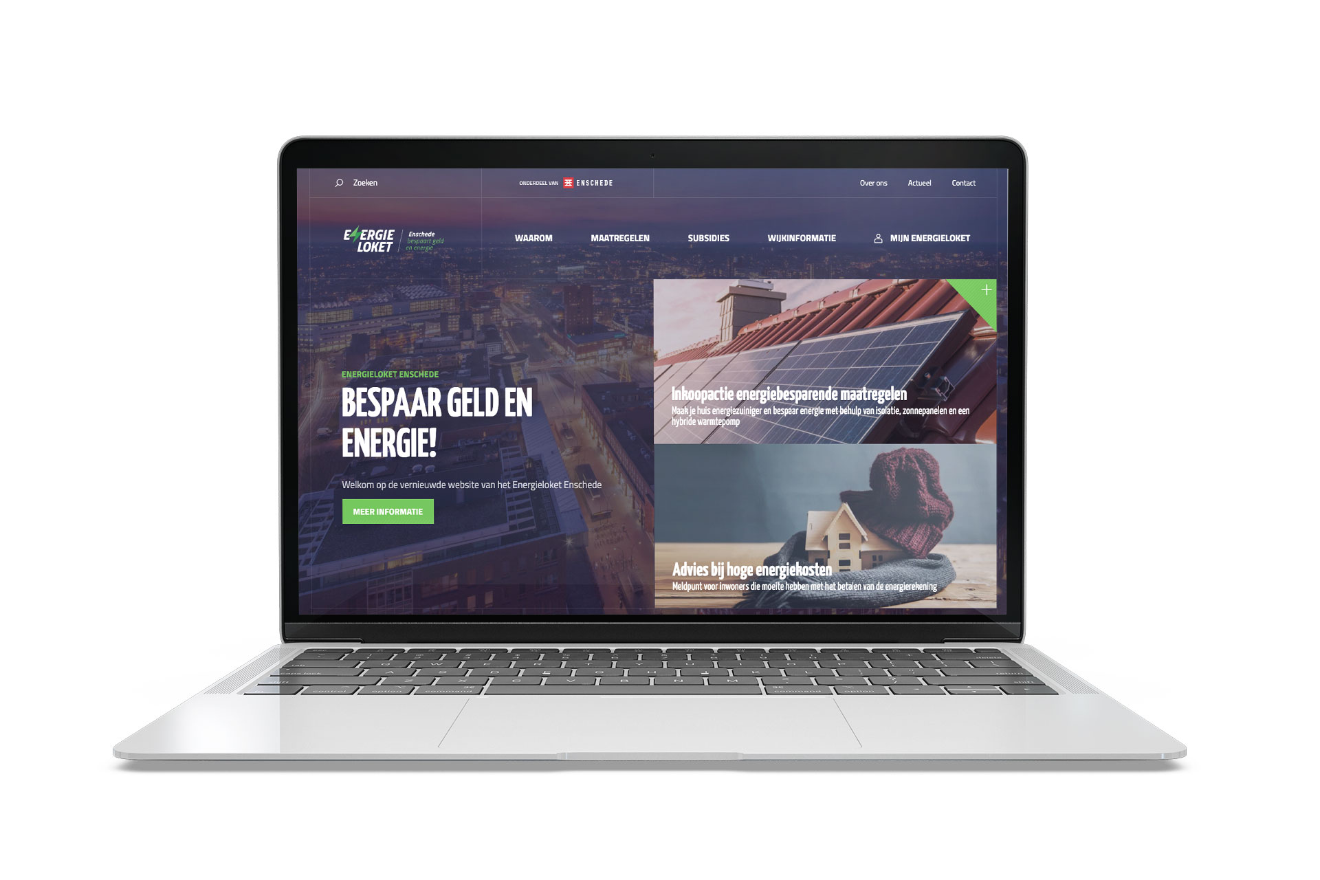 grafische gebruikersinterface, website