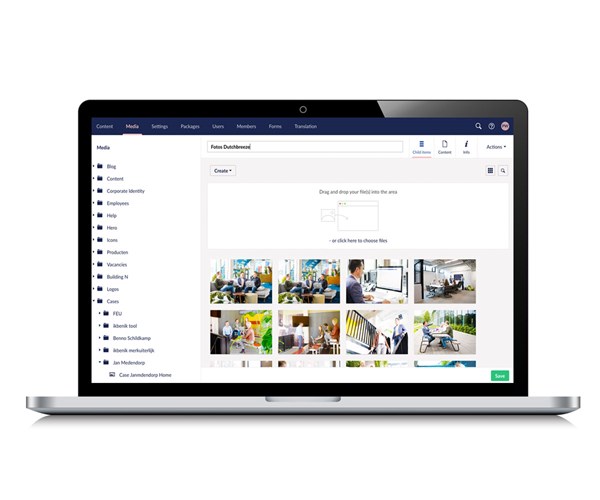 een computerscherm met een windows-startscherm